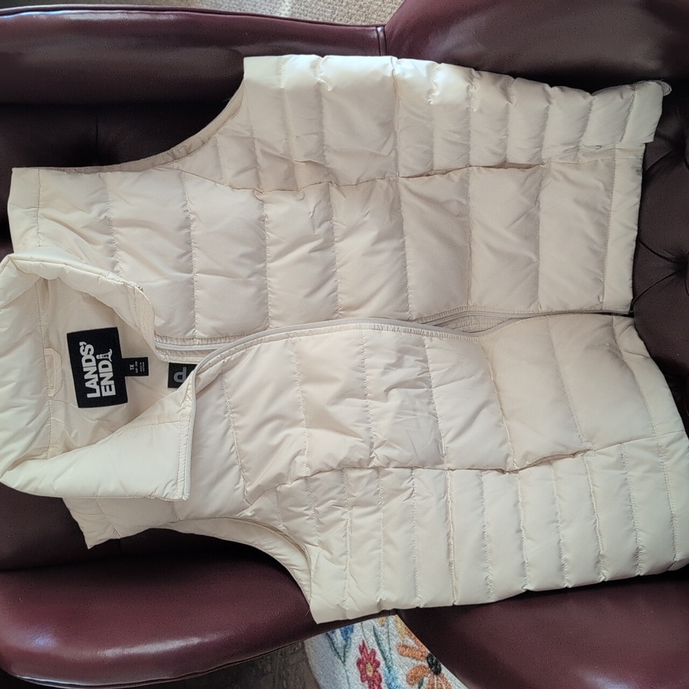 Lands End Wanderweight Packable Down Vest